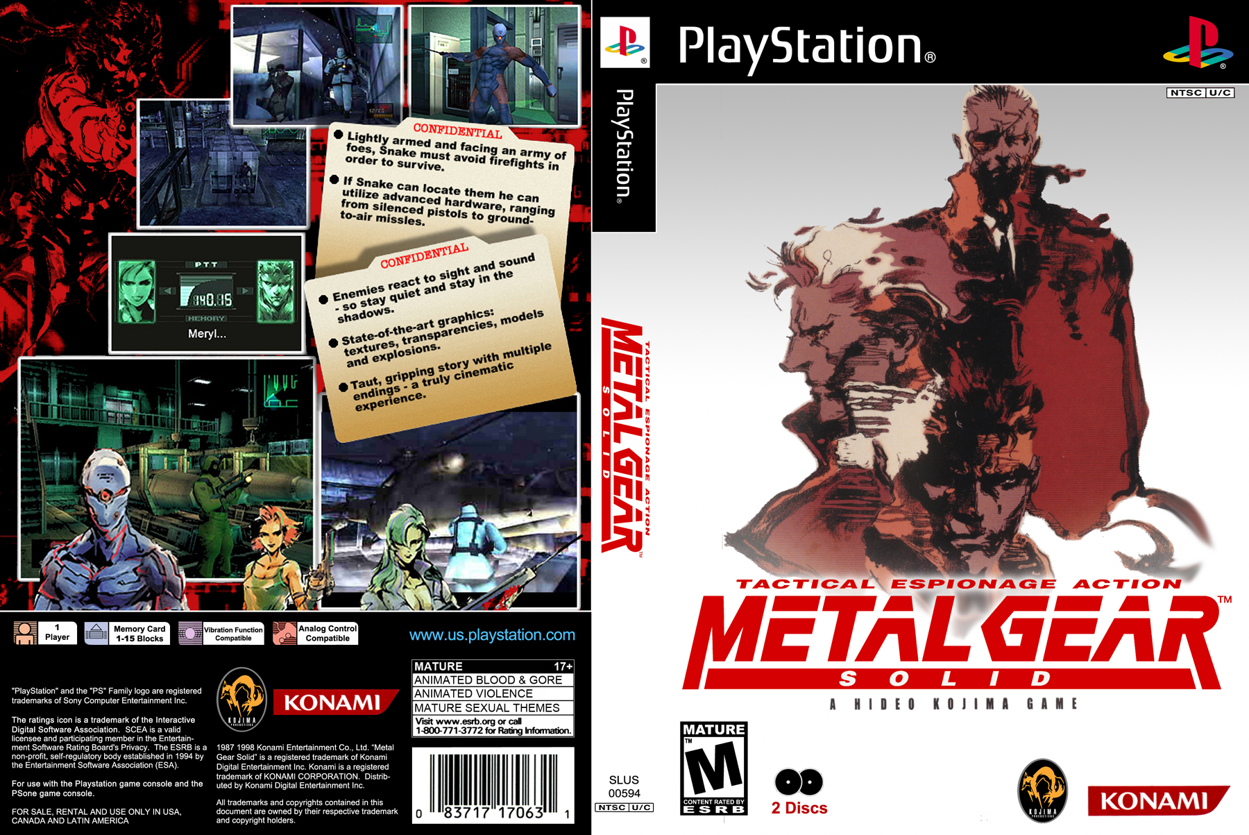 Metal Gear Solid (PS1 fans RUS) »Download games, movies, software ...